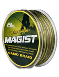 Geflochtene Angelschnur 300 m CAMO 0,25–0,30mm Hecht Zander Karpfen MAGIST