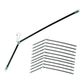10x Anti Tangle Boom Feeder Arm mit Karabiner 15–25cm Karpfen Feeder Zubehör