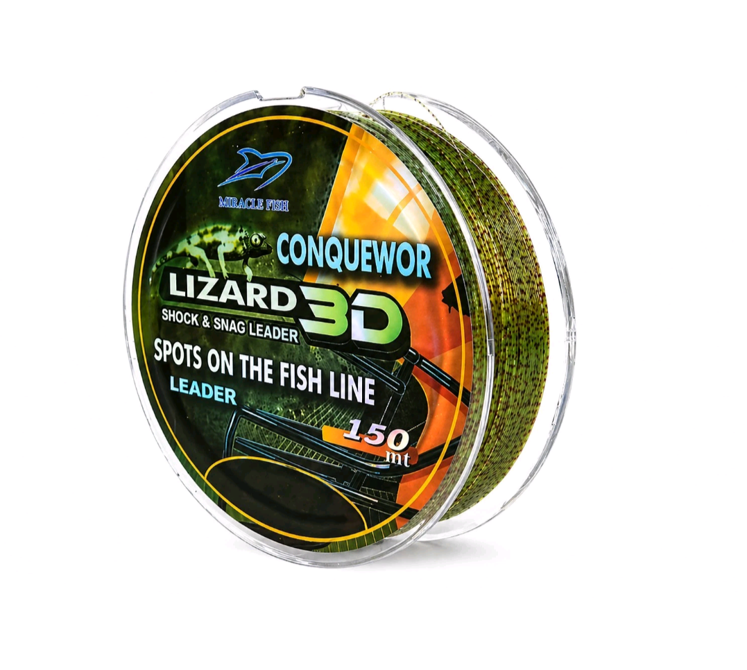 Angelschnur Miracle Lizard 3D Line Camo Feederschnur Karpfenschnur Monofil