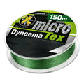 Angelschnur geflochten 150m Dyneema Micro Tex Sinking extrem stark