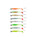 Cormoran Crazy Fin Shad RTF  13 cm   2er Pack mit Jighaken Hecht Barsch Zander