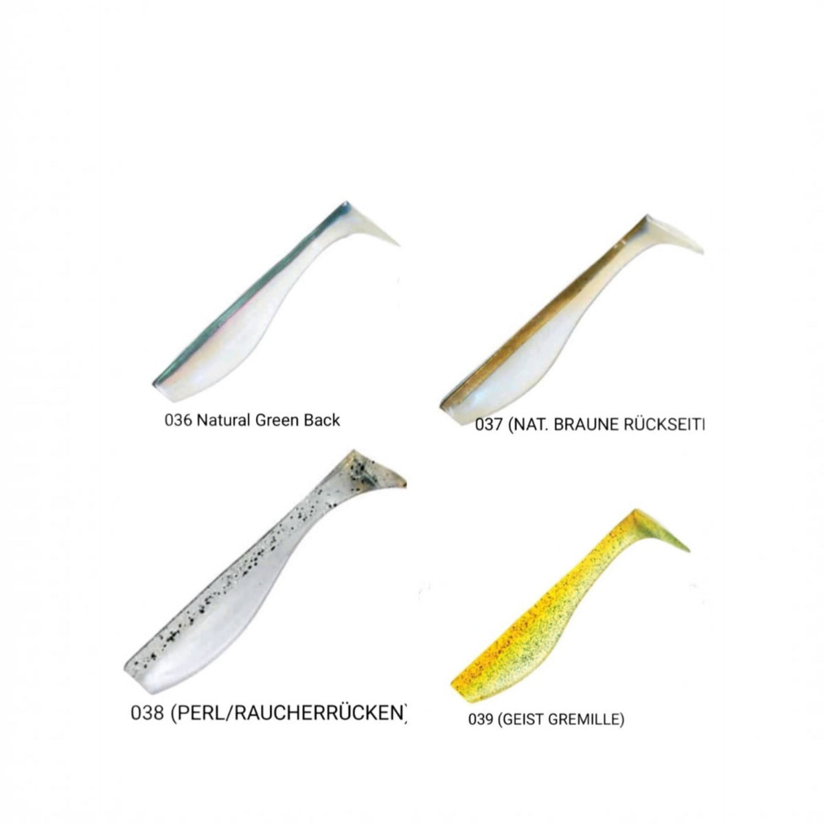 Sakura Fishing Belly Shad 100 mm / 120 mm, Gummifische, Gummiköder