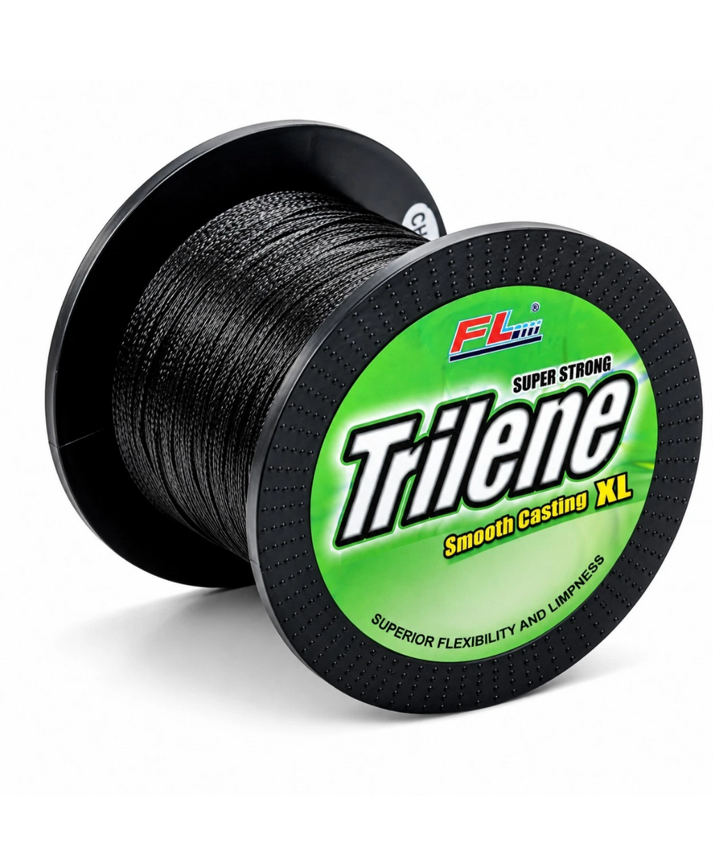 FL Trilene XL Monofile Angelschnur 600m Schwarz Schnur Forelle Karpfen