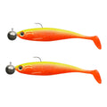Cormoran Action Fin Shad RTF 13 cm -29 gr Orange Candy 2 Stück