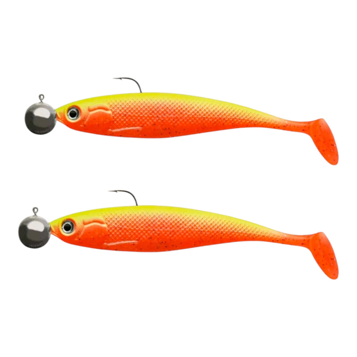 Cormoran Action Fin Shad RTF 13 cm -29 gr Orange Candy 2 Stück