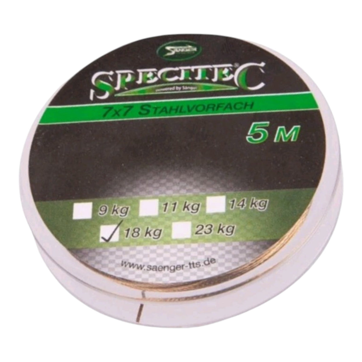 SÄNGER  SPECITEC Stahlvorfach 7 x 7 - 5 Meter verschiedene Tragkräfte 23 kg
