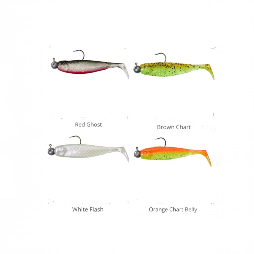 Gunki G'Bump Pre-Rigged 8 cm, Gummifische