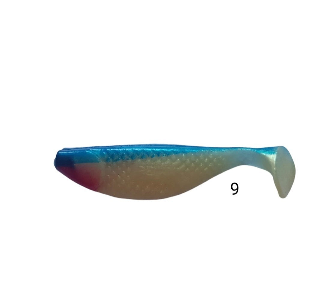 Relax Aqua 4" Gummifisch 10cm  Barsch Zander Hecht ,Angelzubehör