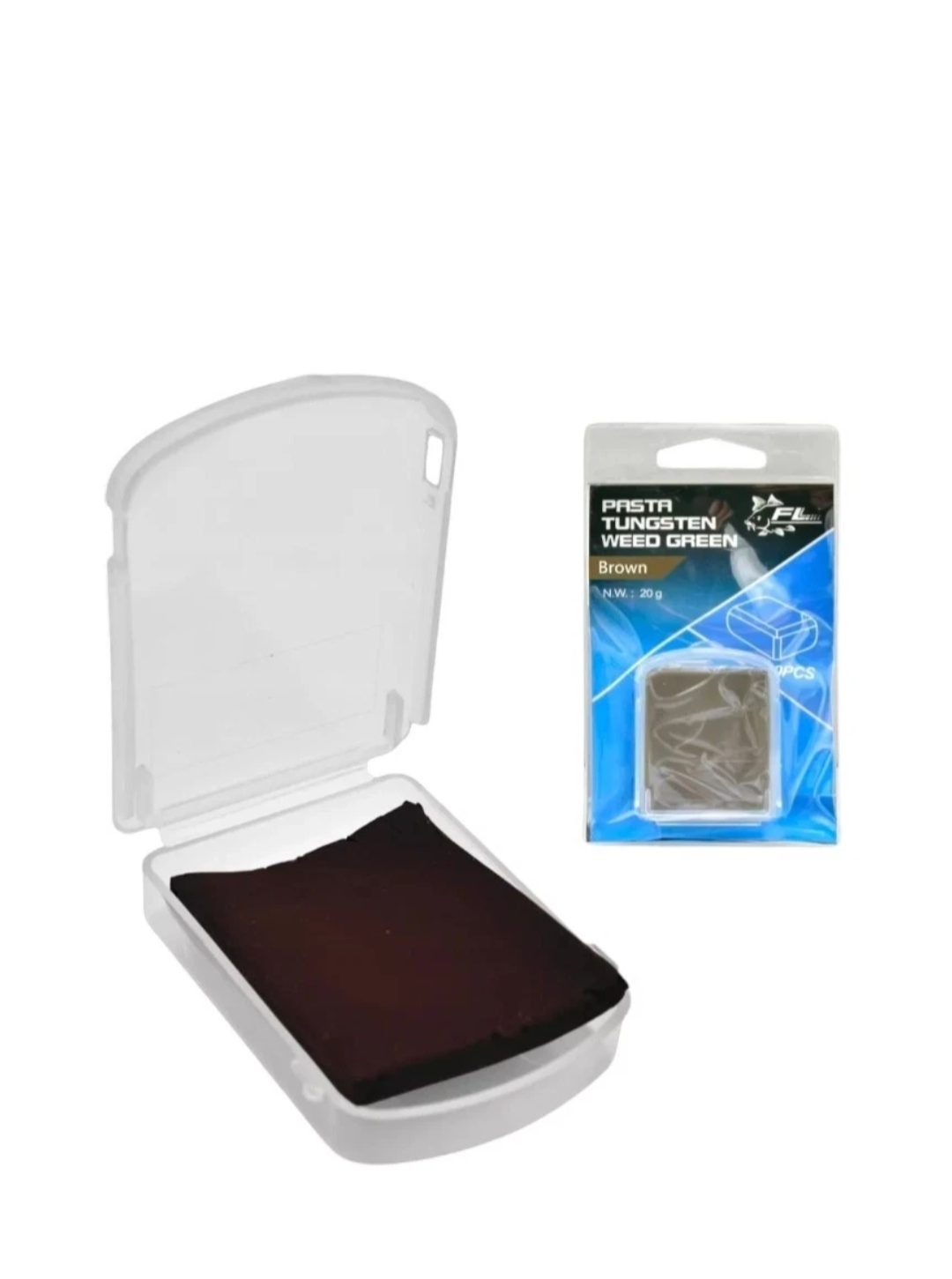 Tungsten Knetblei 20g Wolfram Knetblei weich formbar Angelblei Forelle Barsch