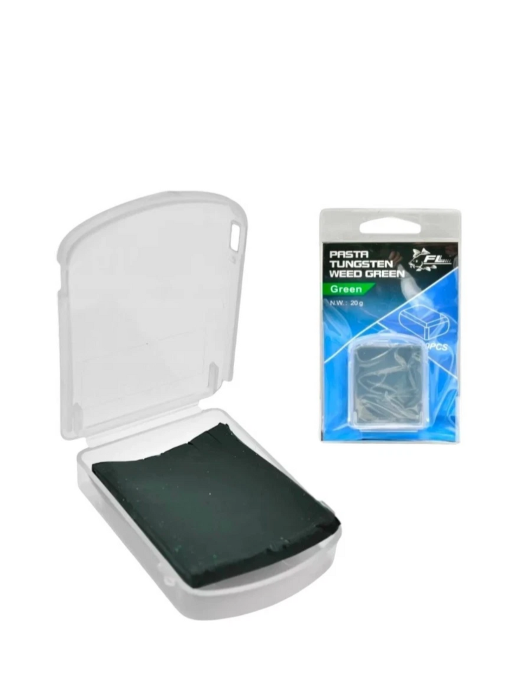 Tungsten Knetblei 20g Wolfram Knetblei weich formbar Angelblei Forelle Barsch